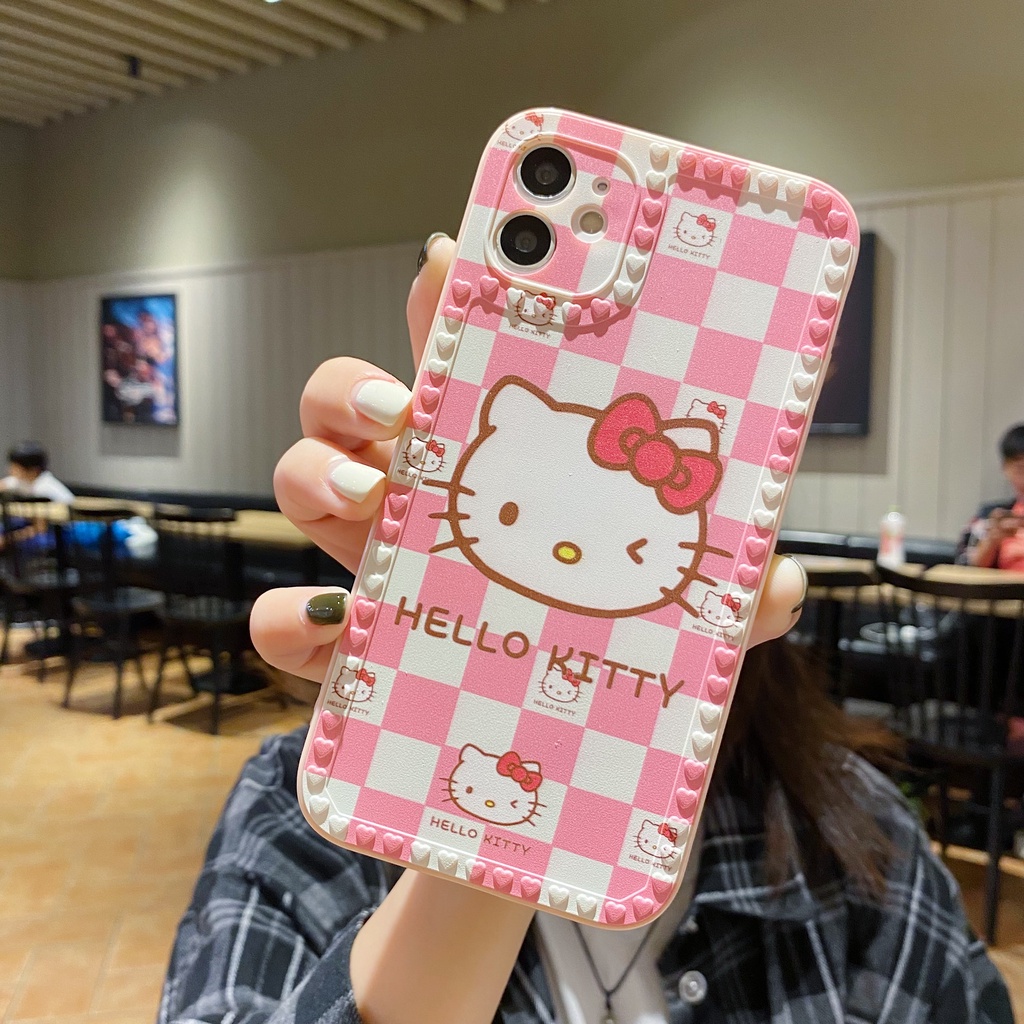 Ốp Điện Thoại Tpu Silicon Mềm Hình Mèo Doraemon/Mèo Kitty Cho iPhone 13 12 mini 11 Pro XS Max X XR 8 7 Plus