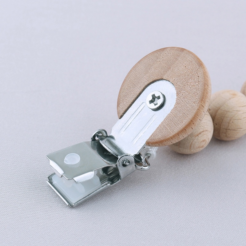Chuỗi Dây Giá Đỡ Núm Vú Giả Xỏ Hạt Thủ Công Dành Cho Trẻ Sơ Sinh