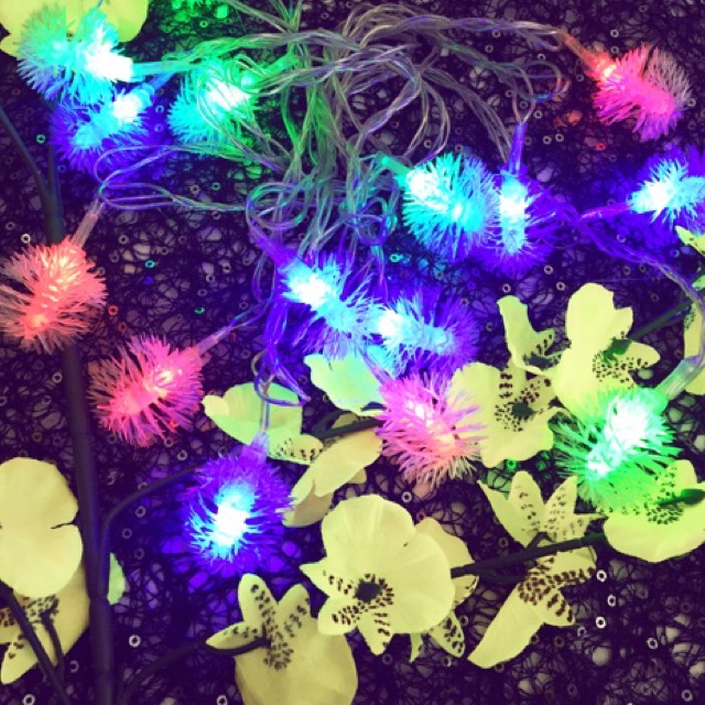 Đèn nháy hoa bông