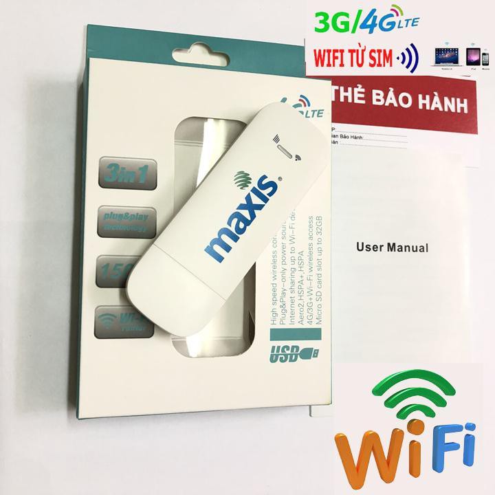 Mua Thiết bị phát wifi dạng USB- Router cầm tay Mini Maxis MF70 Phát ...