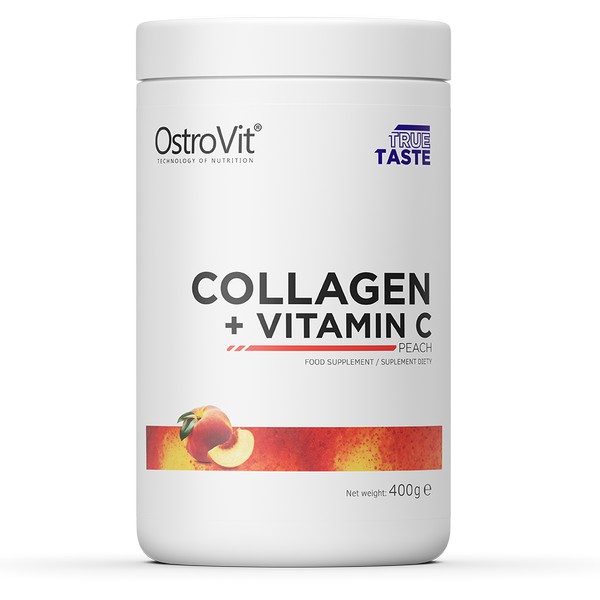 Thực Phẩm Bổ Sung Collagen Đẹp Da và Tóc Ostrovit Collagen + Vitamin C 400g
