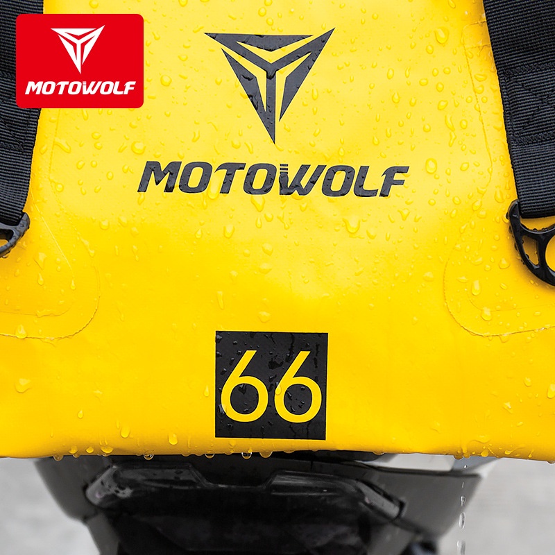 Túi Trống Chống Nước Du Lịch Thể Thao Phản Quang MOTOWOLF MDL0701 [Size 40L/60L]