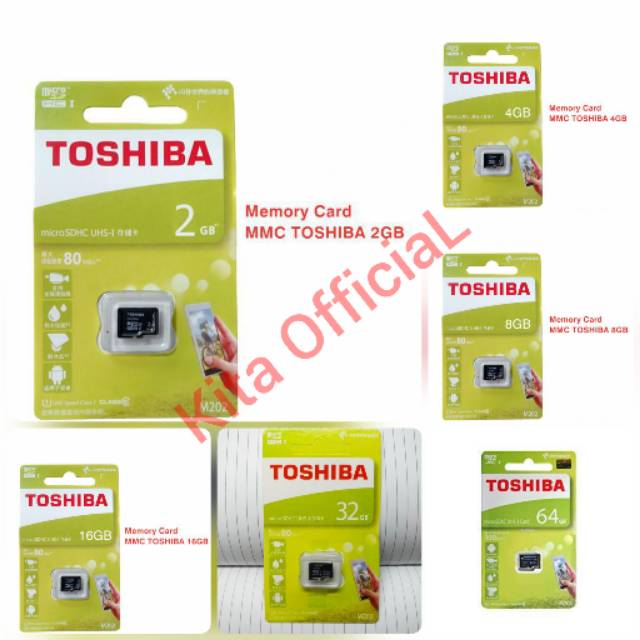 Thẻ Nhớ Micro Sd Toshiba - Microsd Toshiba- Mmc