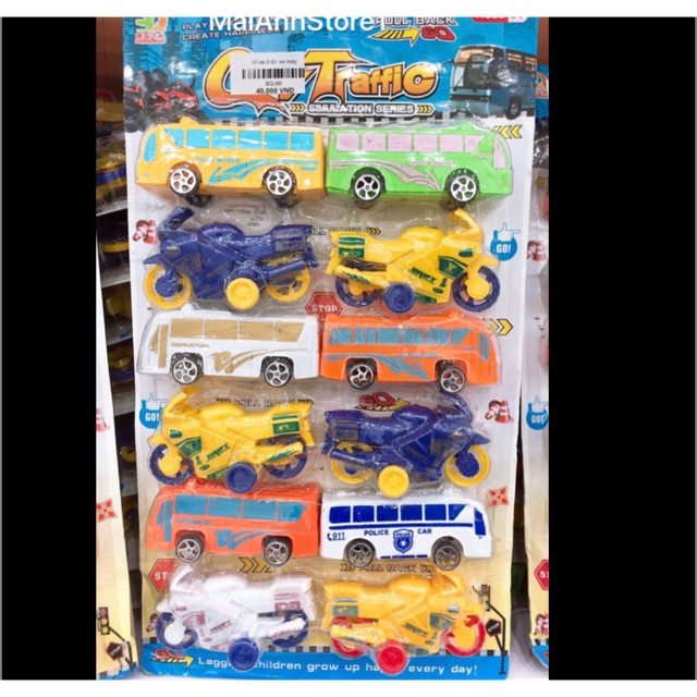 Vỉ Xe Các Loại 12 Chi Tiết