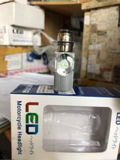 Đèn pha LED chân M5 hilo siêu  sáng cho xe đời cũ