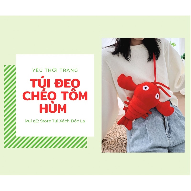 TÚI ĐEO CHÉO TÔM HÙM