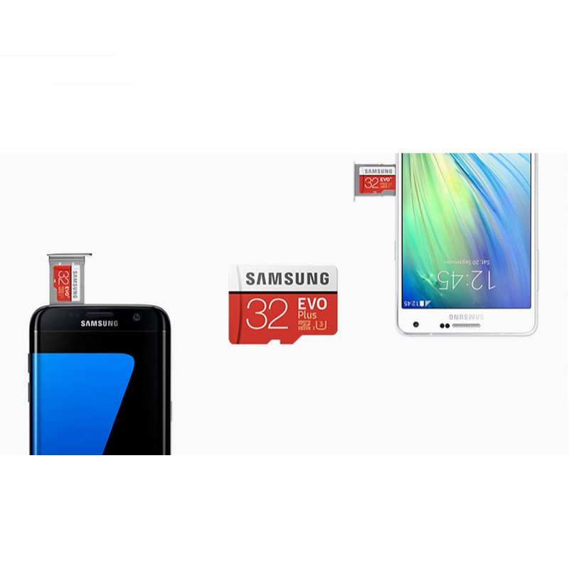 Thẻ Nhớ Microsd Tf Samsung Evo Plus 32g 64g 128gb 256gb 512gb Class10 U3