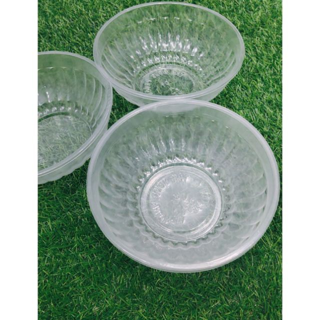 Combo 50 Tô Nhựa 17×6cm dùng 1 Lần, nhựa PP an toàn.