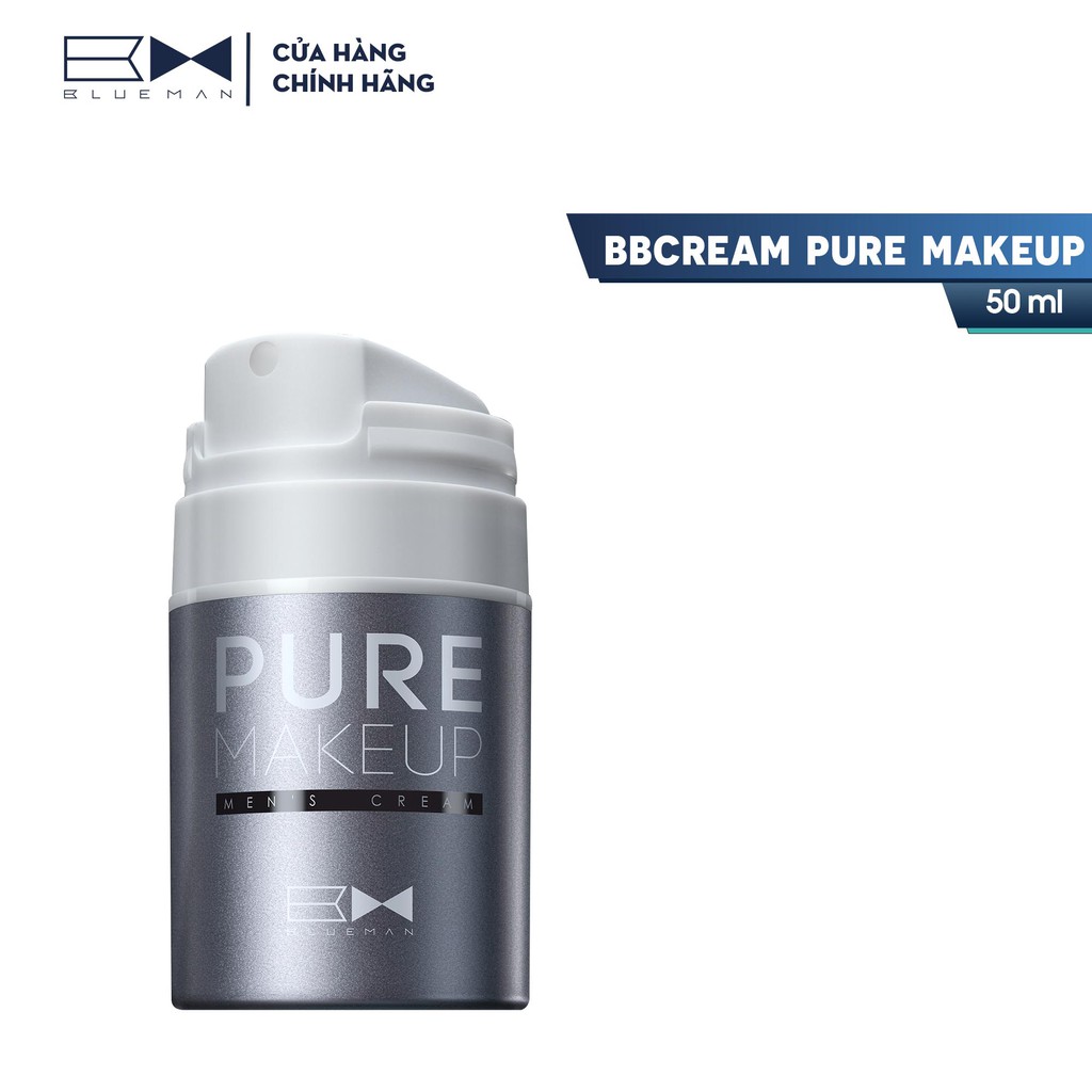 Kem Nền BB Cream Pure Makeup BLUEMAN Che Khuyết Điểm 50ml ZL77