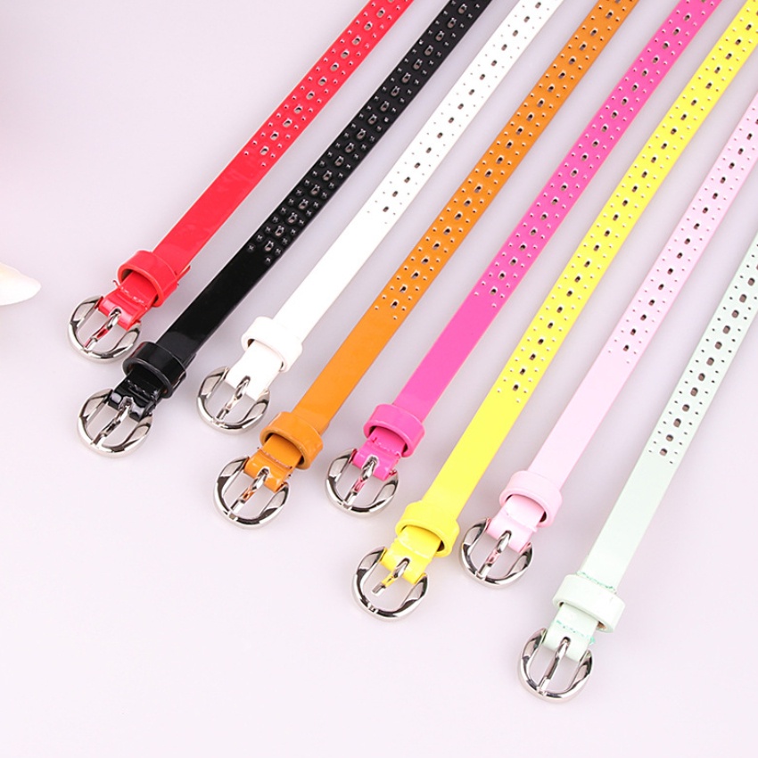 Thắt Lưng Nữ Bản Nhỏ Thời Trang Mặt Khóa Kim Loại Cá Tính Chất Liệu Da PU TL014 ShopMaySG Dây Lưng Nữ, Dây Nịt Nữ