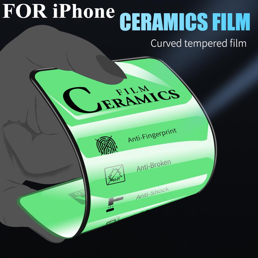 Toàn Bộ Ốp Điện Thoại Kính Cường Lực Viền Dẻo Siêu Mỏng Cho iphone 15 14 13 12 11 pro max mini xr xs max 8 7 6 6s plus se 2020