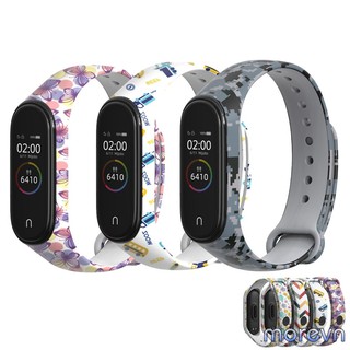 Dây đeo cao su họa tiết Mi band 4, mi band 3 chính hãng Mijobs – dây đeo thay thế miband 3, miband 4 họa tiết Mijobs