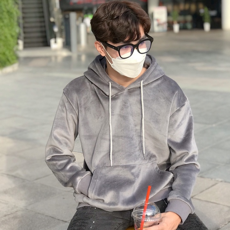 Áo Hoodie Ulzzang Da Lộn Phong Cách Hàn Quốc Nam Nữ Dày Dặn, Ấm Và Đẹp [HD3]