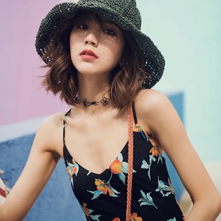 Maxi xẻ tà hai bên đan dây lưng (Order 7-10 ngày)