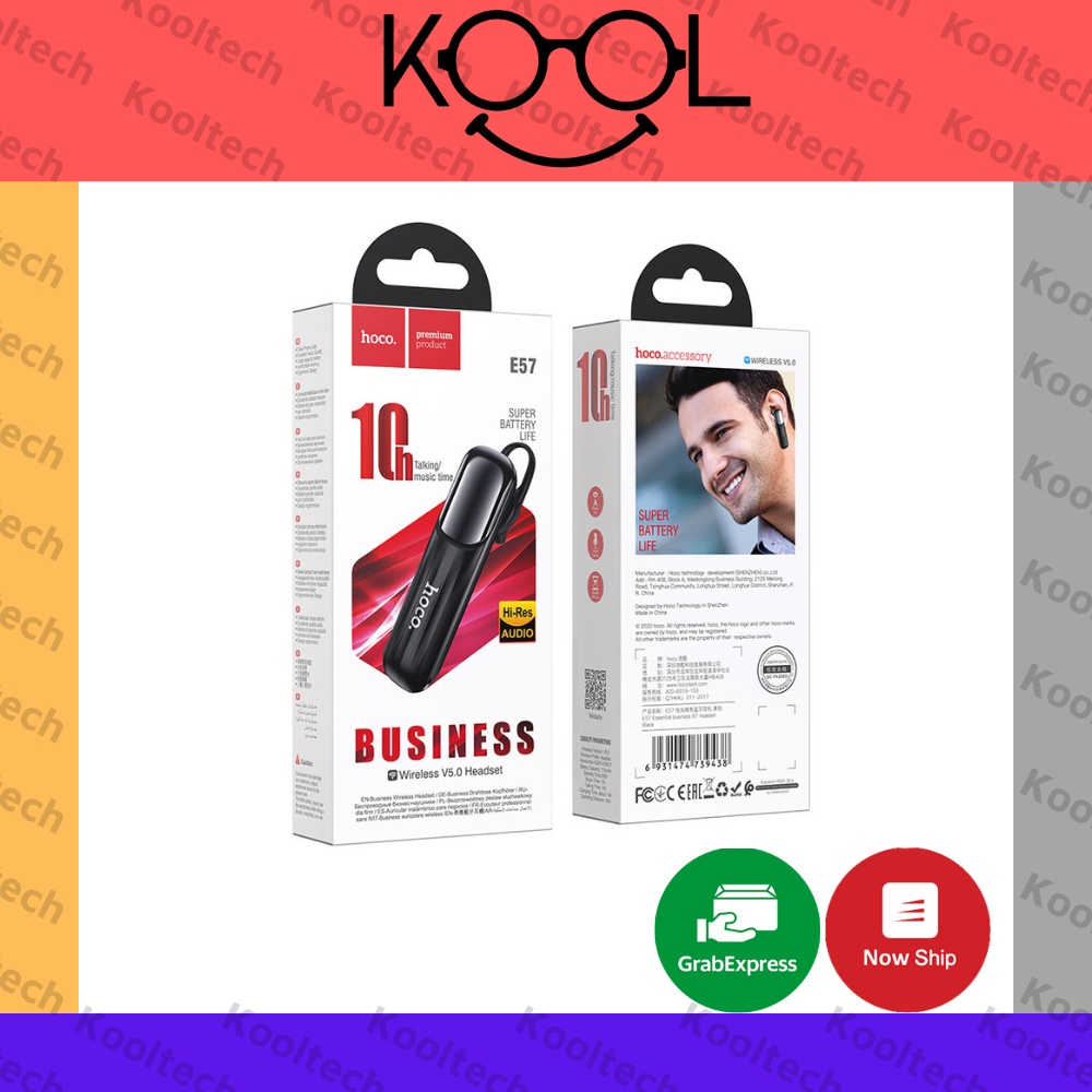 Tai nghe Bluetooth Hoco E57 V5.0 NEW - Bảo hành 12 tháng