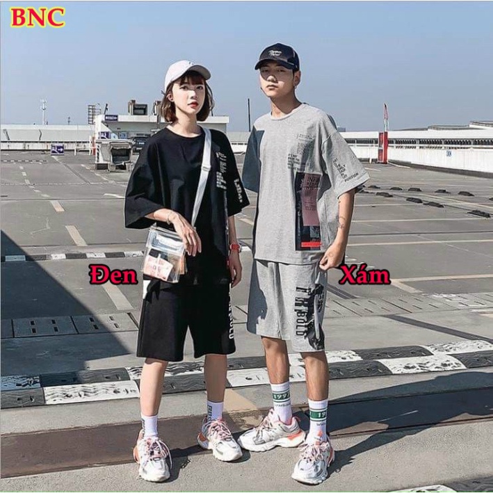 Bộ nam thể thao.Bộ nam unisex phong cách Hàn quốc .chất vải cotton cao cấp 3 màu .mã bnC