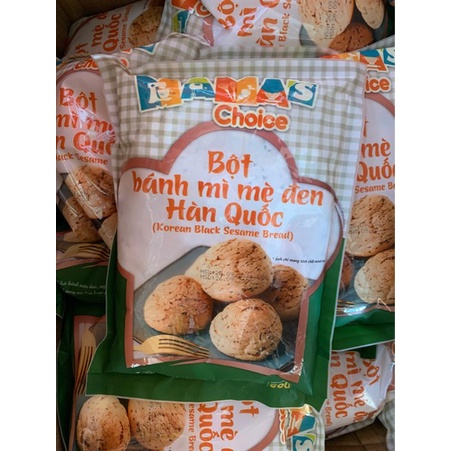 BỘT BÁNH MÌ MÈ ĐEN HÀN QUỐC MAMA’S CHOICE 500g