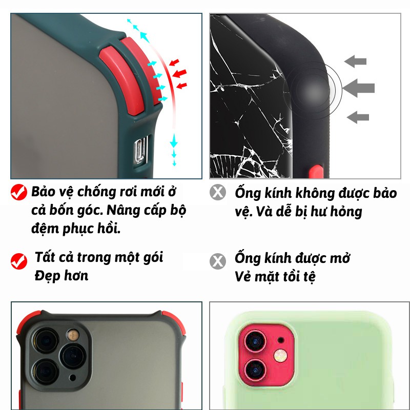 Ốp lưng chống rơi vỡ cho OPPO A53 A5S A12 A7 F11 PRO A31 2020 A5 2020 A9 2020 A3S A5 RENO 2F A92