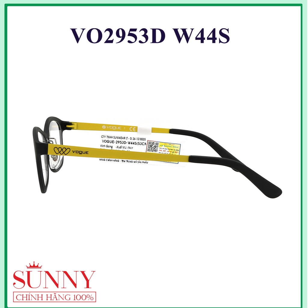 VO2953D W44S - gọng kính Vogue chính hãng Italia, bảo hành toàn quốc