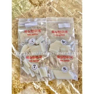 Móng tip hàn lẻ size 5,6,7,8,9
