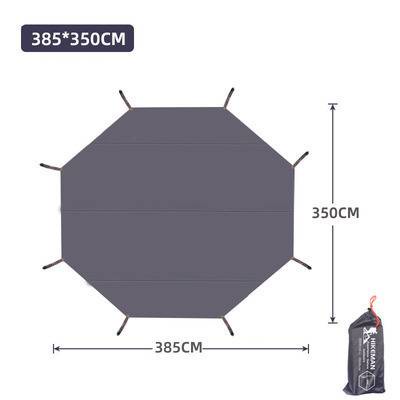 Lều Cắm Trại Lục Giác 210d Bằng Vải Rơm Chống Nước Chống Ẩm Chống Mài Mòn