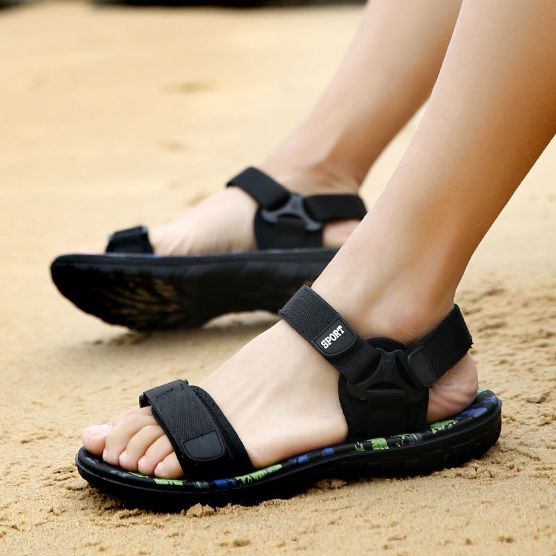Giày dép bãi biển Việt Nam Sandals Summer Men Phiên bản Hàn Quốc của xu hướng từ Baita Sinh viên mềm dưới chống trượt Ca
