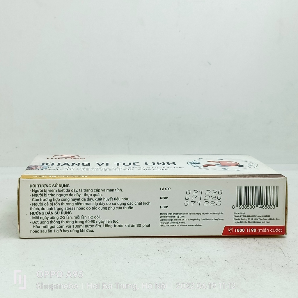 Khang vị tuệ linh hộp 10 gói