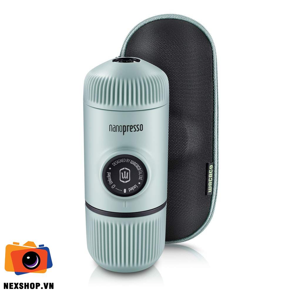 Máy Pha Cafe Cầm Tay Wacaco NanoPresso | Màu Arctic Blue | Nhập khẩu