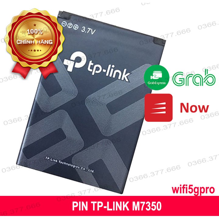 Pin M7350 2.000mAh dùng cho TP-Link M7350 ver 5.2 - Chính hãng