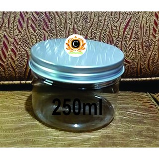 HỦ NHỰA PET NẮP NHÔM 250GR