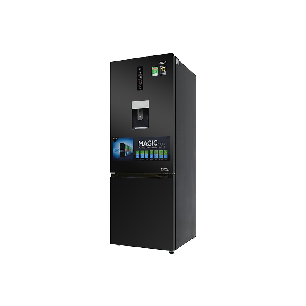 Tủ lạnh Aqua Inverter 288 lít AQR-IW338EB ( CHỈ GIAO HÀNG KHU VỰC HCM )