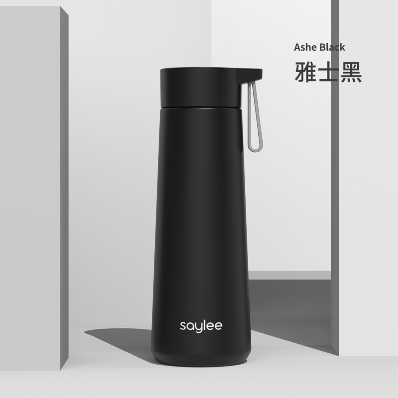 Bình Nước Giữ Nhiệt Inox 304 SayLee Cao Cấp 420ml, Cốc Đựng Nước Thể Thao Cầm Tay Tiện Dụng