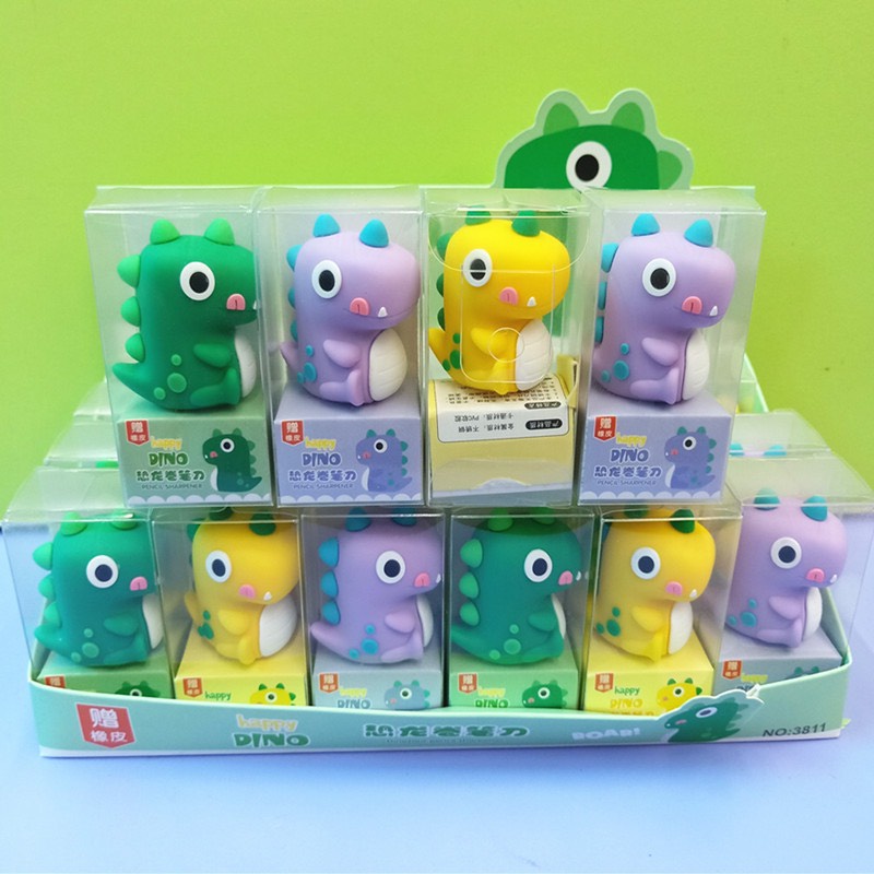 GỌT/CHUỐT CHÌ HÌNH KHỦNG LONG, UNICORN CUTE  tặng kèm tẩy- ảnh video thật