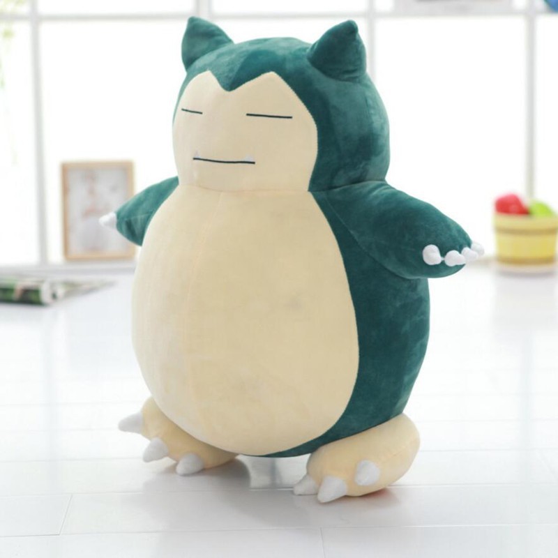 Thú Nhồi Bông Hình Nhân Vật Kabi Snorlax Kích Thước 30cm - 50cm 84224207