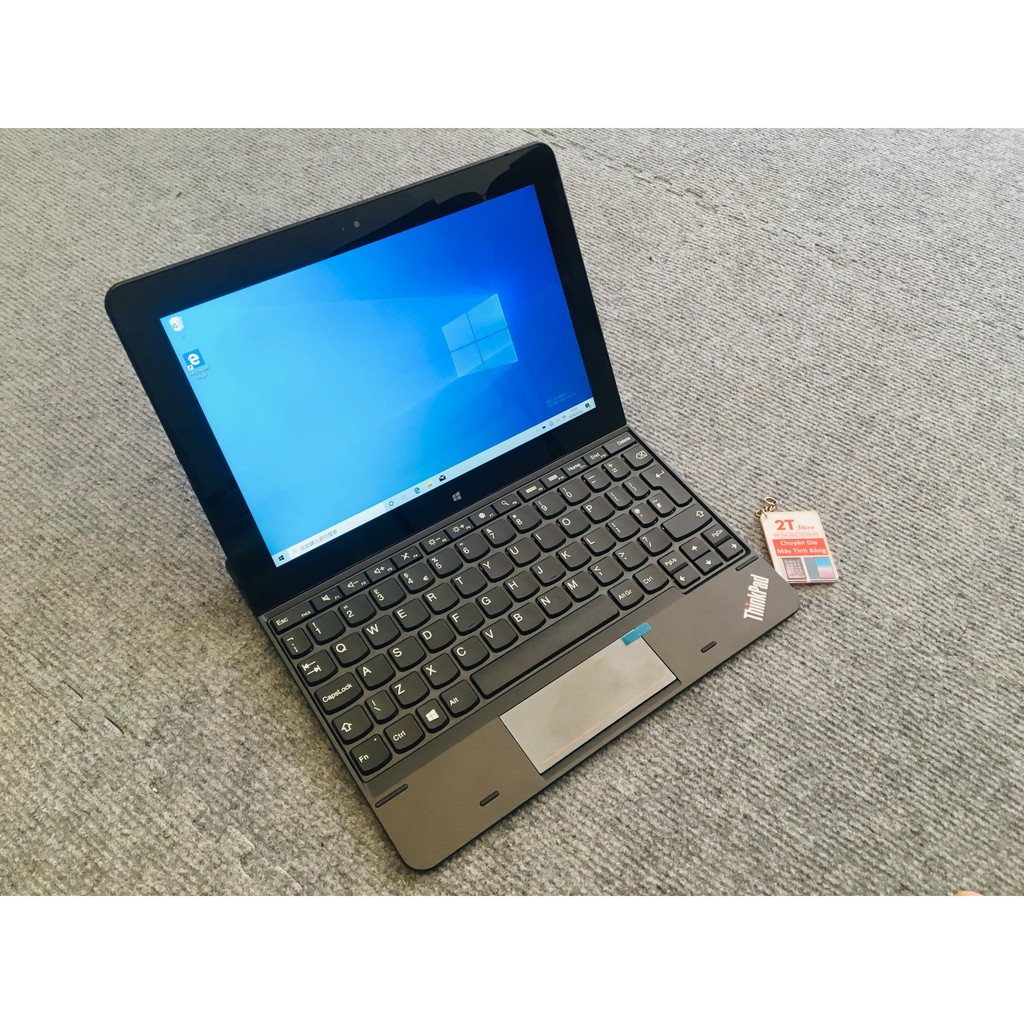 Laptop 2 trong 1 Lenovo ThinkPad 10 màn Full HD siêu đẹp, màn cảm ứng tháo rời được