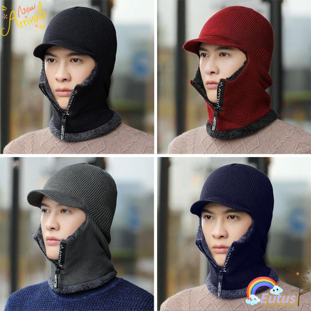 Mũ Lông Cừu Giữ Ấm Tai Với 4 Màu Tùy Chọn Cho Nam