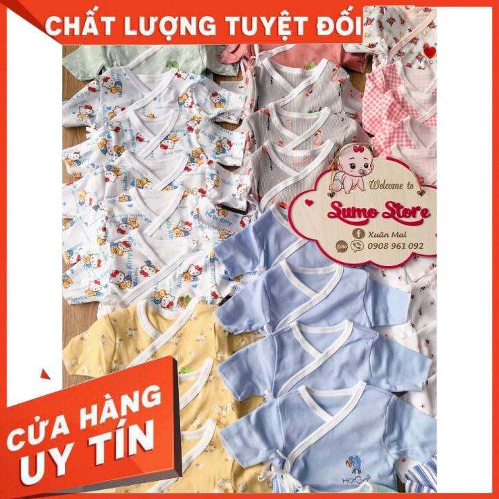 áo cột dây hotga (ngẫu nhiên) size 3-5kg tay dài