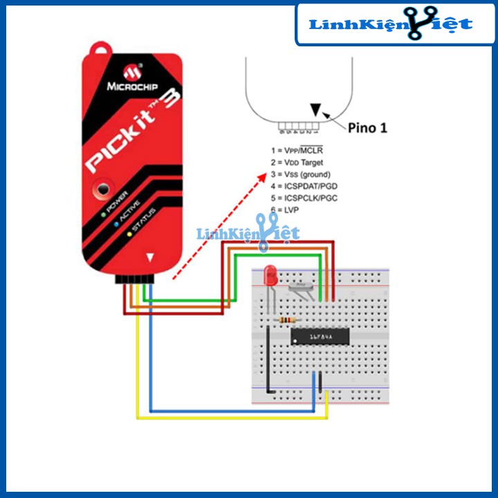 Mạch Nạp Pickit 3 Full Chất Lượng Tốt