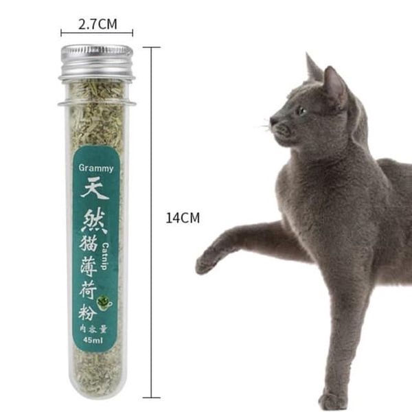 Cỏ mèo catnip dạng ống 5g