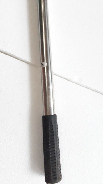 Sào gác chim, sào treo đồ đa năng dài 6m kéo rút inox + liềm cắt