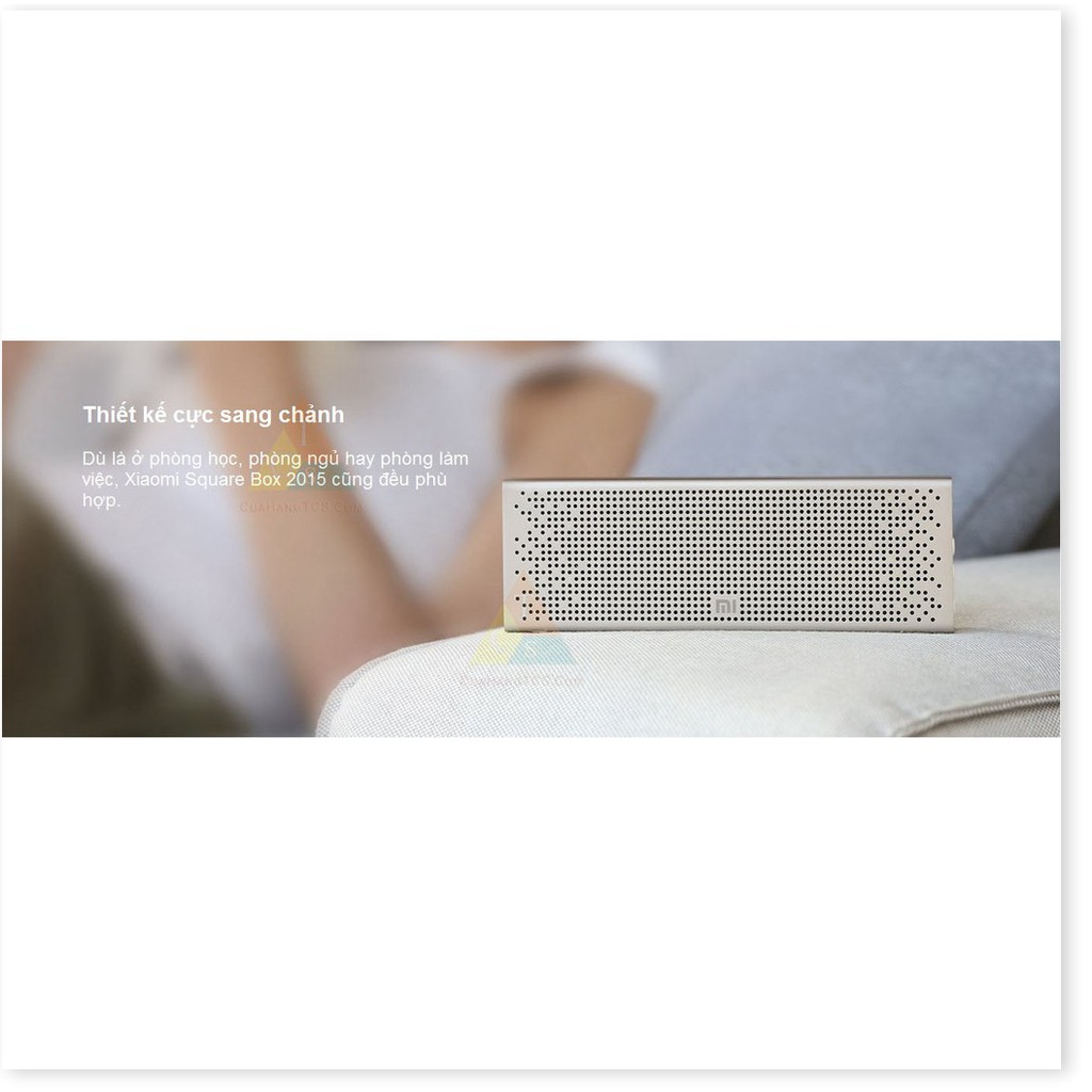 Loa Bluetooth Xiaomi Square Box bản quốc tế không có khe thẻ nhớ  -ChuyênMI