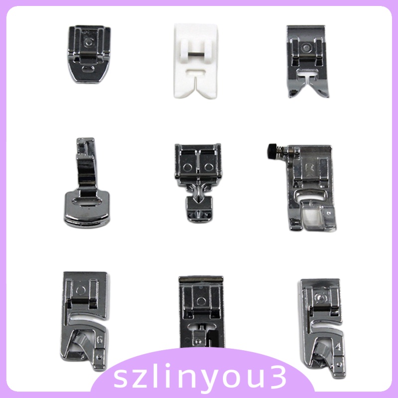 Practical Tool Zipper Presser Foot Low Shank Domestic Sewing Machine for Brother for Singer