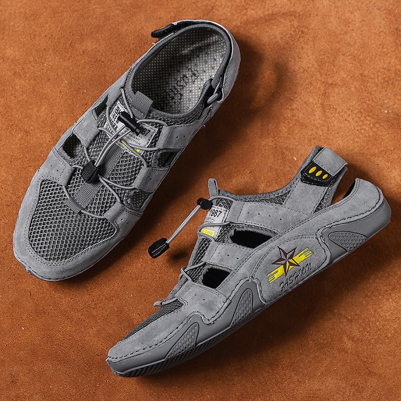 Giày sandal da thời trang dành cho nam giới