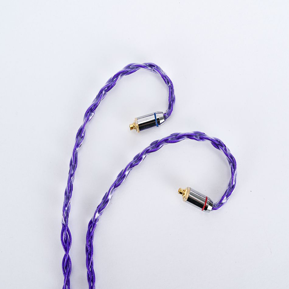 Dây Cáp Tai Nghe Mạ Bạc 8 Sợi Chất Lượng Cao