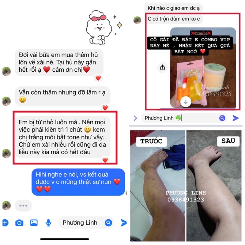 Set Thuốc Tây Trộn Kem Trắng Mạnh