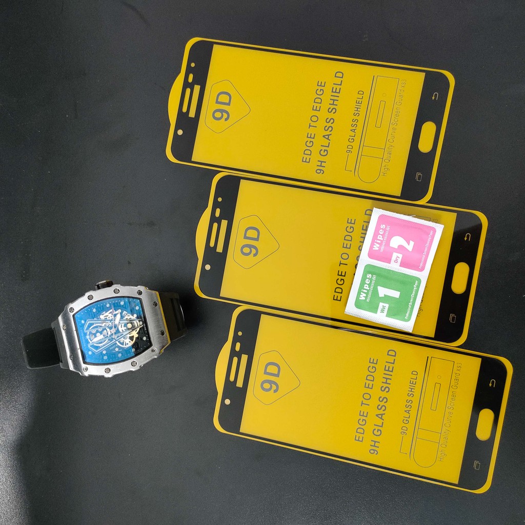 Cường lực full màn 9D giành cho điện thoại Samsung Galaxy J7 Prime bảo vệ màn hình