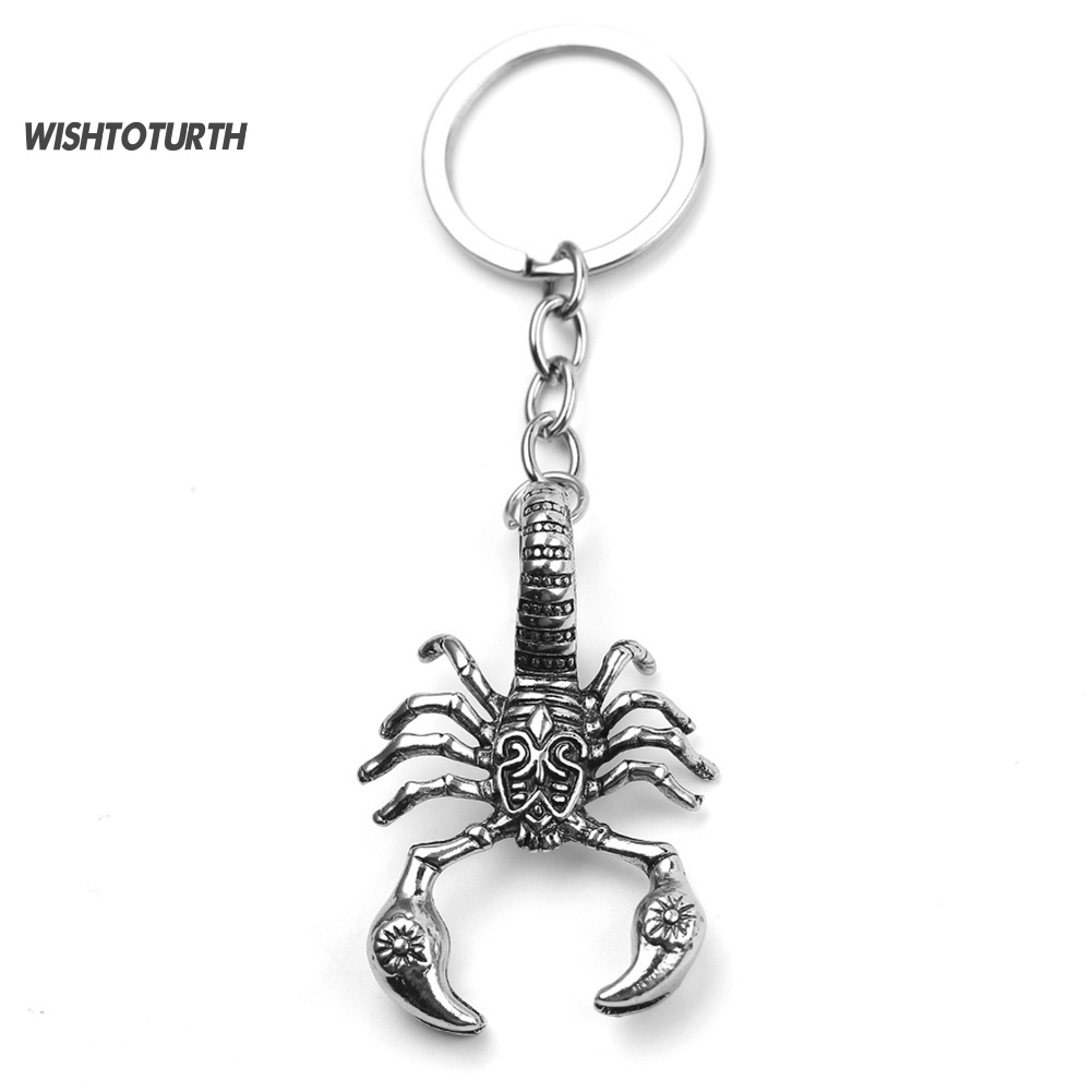 Móc Khóa Hình Bọ Cạp Bằng Hợp Kim Phong Cách Retro