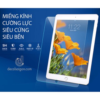 Kính cường lực 9H cho ipad, tab (máy tính bảng) các loại.