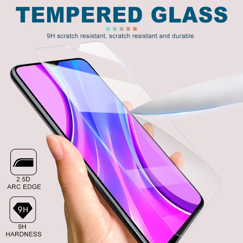 Set 3 Kính Cường Lực Trong Suốt Bảo Vệ Màn Hình Cho Samsung Galaxy A9Pro C9 C7 Pro A6S A8S A9S A9 A8 Star