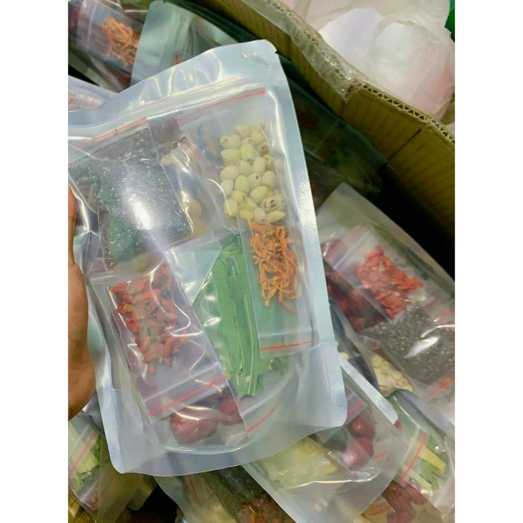 Set Chè Dưỡng Nhan thơm ngon bổ dưỡng 12 vị 400G DTFood ( nấu được cho 12-15 người ăn)